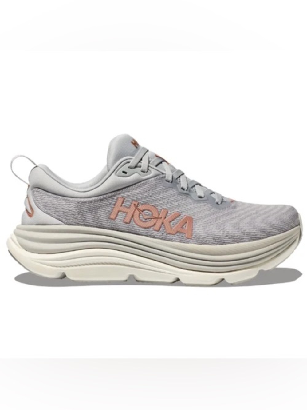 HOKA Gaviota 5 Women’s Harbor Mist Rose Gold Size 8